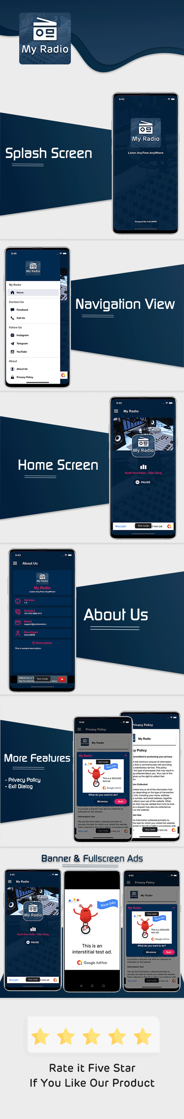 My Radio - iOS Radio App (Single Station)